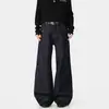 Novedad Otoño 2026 Jeans de Pierna Ancha de Alta Gama de Moda para Hombre Pantalones Largos Casuales Rectos para Adolescentes