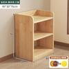 Librero de Madera Maciza Estante de Almacenamiento de Pie Sala de Estar Montado en la Pared Estilo Japonés Gabinete de Combinación Libre Almacenamiento Exhibición Librero Bajo