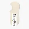 Calcetines de Algodón Puro de Xinjiang para Mujer, Calcetines Cortos para Primavera y Verano, Calcetines Bajos Invisibles Antibacterianos Absorbentes de Sudor para Mujer, Estilo Delgado de Verano de 40 Hilos