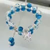 Pulsera de Cereza con Lazo Estilo Dulce y Femenino Más Vendida Diseño de Instagram Regalo para Mejor Amiga Novia