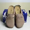 Sandalias Cerradas de Nuevo Estilo Más Vendidas 2025 para Hombres y Mujeres, Zapatillas de Media Bota Abiertas para Exteriores con Suela de Corcho y Piel de Vaca