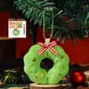 Pingente de Pelúcia de Natal Original, Chaveiro Fofo de Velhinho e Boneco de Neve, Decoração de Bolsa, Presente de Boneca Venda por Atacado