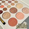 Nueva paleta de sombras de ojos de 26 colores, rubor de alto brillo, sombras de ojos nacaradas, mate, con glitter y lentejuelas, con brocha