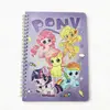 Livro de Cartas Cavalo Lili Livro de Folhas Soltas Alto Valor de Cor Livro Espiral Fofo Alto Valor de Cor Livro Espiral A5 Livro de Palavras Bloco de Notas