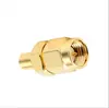 Conector RF coaxial de cobre puro de 50 ohmios SMA macho/MCX hembra adaptador SMA-J/MCX-K
