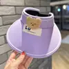Sombrero protector solar para niños Sombrero protector solar de verano Sombrero protector solar de oso para niños y niñas Sombrero protector solar para niños Protección UV
