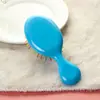 Peine de Masaje para Cabello de Dibujos Animados para Niños Mini Peine Portátil con Bolsa de Aire para Cabello Largo Antiestático Brillo Cabello Plástico Peine Arcoíris