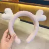 Linda Nueva Diadema de Dibujos Animados para Mujer, Diadema de Felpa para Lavarse la Cara y Aplicarse Mascarilla Facial, Accesorio para el Cabello Antideslizante