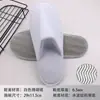 Pantuflas desechables de algodón y lino con base antideslizante para hotel Artículos de tocador desechables para hotel Personalización de pantuflas desechables para casa de huéspedes