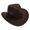 AliExpress chapéu infantil simples chapéu de cowboy liso chapéu de Jazz para apresentação chapéu infantil de feltro grupo de dança chapéu de lã comércio exterior