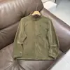 Alternativa asequible a las chaquetas de forro polar nuevas para hombre de otoño e invierno, con forro polar añadido y forro polar Aoli engrosado, adecuadas para ropa casual al aire libre, prendas de abrigo cortavientos y cálidas