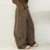 Pantalones Casuales de Primavera y Otoño para Niñas 2026 Nueva Moda Estilo Coreano Ropa de Trabajo Pantalones de Pierna Ancha para Niñas Mayores Ropa Infantil Transfronteriza