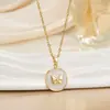 Colar Cruzado Nova Moda Pingente Geométrico de Coração Simples para Clavícula Joia Versátil de Luxo Leve de Alta Qualidade para Mulheres