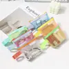 Nueva Bolsa Simple Pequeña para Guardar Labiales Bolsa Transparente de Visión Clara Bolsa de Malla Color de Contraste Bolsa para Llaves Cartera para Monedas Bolsa de Almacenamiento