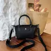 Bolso mini de dumplings Longxiang, bolso de mano de nailon para mujer, nuevo minibolso tote, bolso de hombro, bolso cruzado, bolso cruzado pequeño