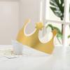 Chapéus de Aniversário, Chapéus Coroa para Bolo de Aniversário no Atacado, Chapéus de Desenho Animado para Crianças, Suprimentos de Festa de Papelão Dourado para Adultos