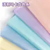 Nuevo Producto Macaron Colorido Bolsa para Archivos A4 Malla Impermeable Bolsa con Cremallera Bolsa para Archivos Bolsa de Información Se Puede Personalizar con Logo