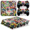 Adesivo para Console de Jogo Ps4 Pro Adesivo Sticker Bomb Adesivo Personalizado Filme Fosco Filme para Controle Proteção