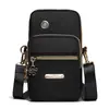 Dropshipping Internacional Moda Casual Bolsa Transversal de Ombro Único, Nova Carteira de Moedas em Tecido de Nylon, Nova Bolsa para Celular, Bolsa Feminina de Ombro Único