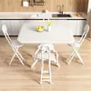 Mesa plegable, mesa de comedor, mesa de comedor para el hogar, juego de mesa y sillas de comedor para apartamentos pequeños, mesa para puesto exterior, mesa simple para propiedades de alquiler