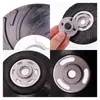 Disco de lijado de papel de acero disco de pulido disco de lijado de plástico bandeja adecuada para lijadora amoladora angular bandeja de papel de acero