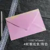 Estilo Ins Envelope de Papel a Laser Fantasia Padrão de Seda Papel Timbrado Convite de Negócios Convite Envelope de Cor Degradê Carta de Amor