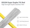Electrodo de Soldadura TIG de Acero Inoxidable Super Dúplex ER2594