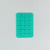 Ventosa Dupla Face 24 Peças Atacado de Fábrica Ventosa Multifuncional para Celular 48 Peças Forte 10g Ventosa Quadrada de Silicone