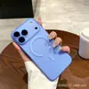 Funda Magnética para Teléfono con Agujeros Finos Adecuada para Iphone17Promax 17Pro Cubierta Protectora Simple Apple 17Ari con Sensación de Piel