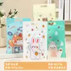 Saco de Embalagem para Biscoitos Desenho Animado Fofo Saco para Alimentos de Panificação Saco Autoportante Sacola Selante Automático para Doces Crocantes de Flocos de Neve Saco para Dieta