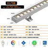 Luz de Lavado de Pared LED Impermeable para Exteriores Antideslumbrante Luz de Contorno para Marquesinas Exteriores Luz de Línea Iluminación para Hotel Casa de Huéspedes