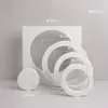 Cubos Geométricos de Espuma Branca Adereços para Tiro Fundo Guimei Papel de Fundo para Fotos Pequenos Enfeites para Fotografia