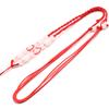 Cuentas de barril hechas a mano vidrio verano material diy colgante cuerda roja cuentas Xiaomi colgante de jade cuentas cadena de cuentas