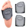 Almofada Central para Pé Aprimorada Almofada de Suporte para Pé Chato Absorção de Choque Proteção para os Pés Faixa Elástica Ajustável Almofada Central Magnética para Pé Esportiva