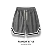 Pantalones Cortos de Baloncesto Marca de Moda Deportivos Sueltos Verano Hombres Secado Rápido Estilo Americano Hombres Seda de Hielo Casuales Pantalones Cortos de Cinco Puntos