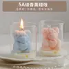 Velas en Taza de Oso, Fragancia Transfronteriza, Recuerdos de Boda, Regalos, Adornos Creativos para el Día de San Valentín Chino, Velas Aromáticas al por Mayor