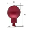 Cabeza de bola aleación de aluminio acero inoxidable tornillo de cabeza de bola teléfono móvil cámara proyector soporte giratorio universal adaptador de extensión