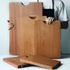 [Produtos Rigorosamente Selecionados] Tábua de Corte Emendada de Ébano Tábua de Corte Doméstica Tábua de Corte Espessa para Cozinha Tábua Pegajosa Tábua de Corte de Madeira Maciça