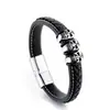 Franquicia Aliexpress Regalos Creativos de Nuevo Estilo Europeos y Americanos Pulsera Cadena de Cuero para Hombre Retro de Moda