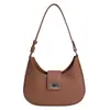 Bolsa de Mão Casual Color Sólida Elegante e Simples 2026 Verão Nova Bolsa de Ombro Estilosa Bolsa para Comutar Sob o Braço