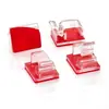 Pegamento Acrílico Transparente Autoadhesivo Gestión de Cables Fijador de Cables Clip Fijador de Cable de Datos Tarjeta de Cable Almacenamiento y Organización de Cables de Red