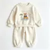 Moda de Primavera y Otoño para Niños y Niñas, Sudadera de Moda Transfronteriza para Comercio Electrónico, Conjunto Casual Coreano de Dos Piezas para Niños