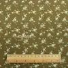 Tejido de Sarga de Algodón Cepillado, Pijamas de Otoño e Invierno, Pequeños Estampados Florales Cálidos, Ropa para Niños, Telas para Ropa de Casa