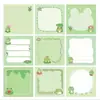 Notas Adhesivas de Dibujos Animados de Venta Caliente Transfronterizas, Bloc de Notas Retro Estilo Ins, Notas Adhesivas Creativas de Animales, Reutilizables y Desprendibles