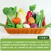 Set de pan de frutas y verduras simuladas, adorno de modelo de plástico, accesorio para fotografía, exhibición de juguete educativo para niños