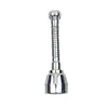 Extensor de Cabeça Anti-Salpicos para Torneira de Cozinha Aço Inoxidável Bico Pressurizado de Segunda Velocidade Aerador de Cabeça Anti-Salpicos Rotativo Universal