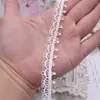 Oro blanco diamante encaje fino encaje diy yum accesorios para el cabello decorativo envolvente con material de ribete