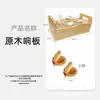 Caja de Madera para Guardar Instrumentos Musicales Orff Percusión Enseñanza Musical Sonajero para Niños Anillo de Tambor Tablero de Anillo Doble Enseñanza en Jardín de Infancia
