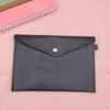 Bolsa de Archivo de Cuero con Hebilla Magnética A4 Carpeta de Reuniones para Oficina de Negocios Estudiante de Primaria Impermeable y Resistente a las Manchas Bolsa para Guardar Información A5
