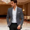 Nuevos Trajes Formales de Negocios para Hombre de Comercio Exterior 2026 para Primavera y Otoño, Blazer Casual de Moda Ajustado para Hombre